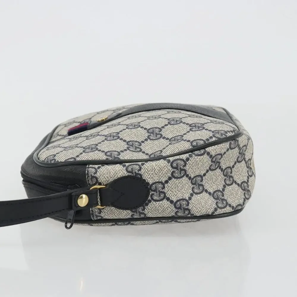 Gucci GG Supreme Web Clutch 89 Blue